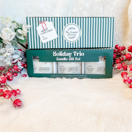 Holiday Trio Candle 3 pack Gift Set