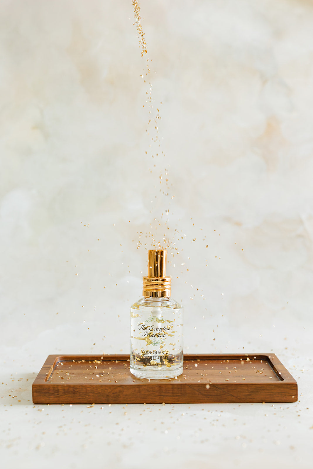 Travel Size Cool Quartz Luxury Perfume – Warm, Deep & Passionate Scent with Gold Leaf Flecks