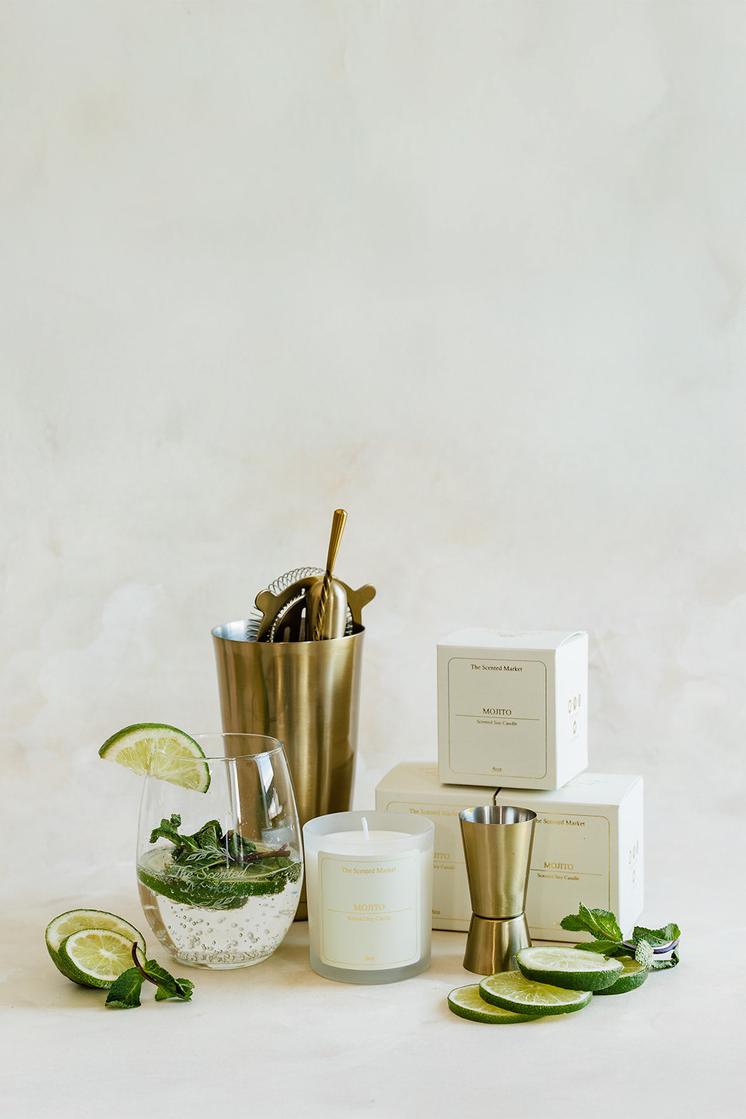 Cocktail MOJITO Soy Wax Candle