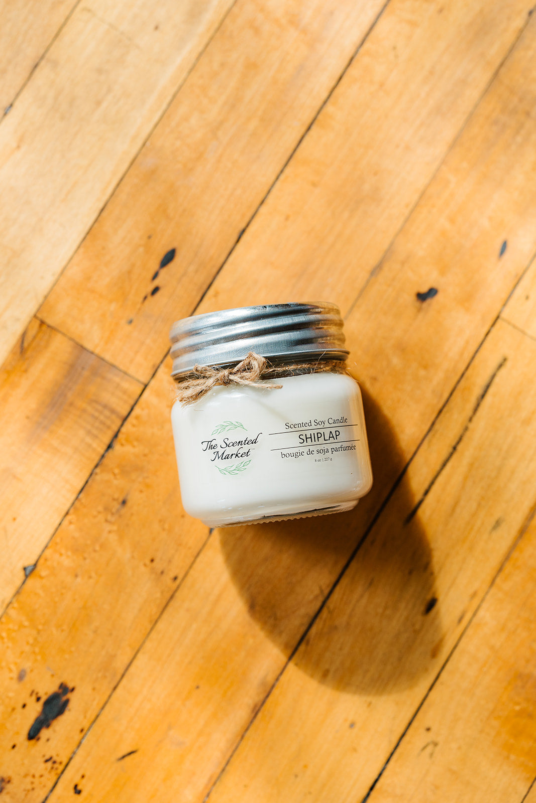 SHIPLAP Soy Wax Candle 8 oz