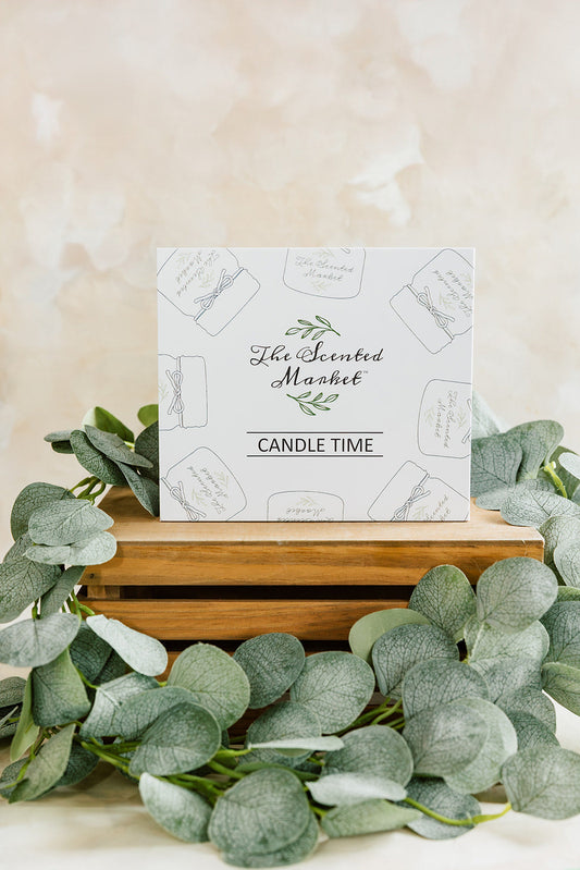 Candle Time Gift Box – 4 Scented Soy Candles