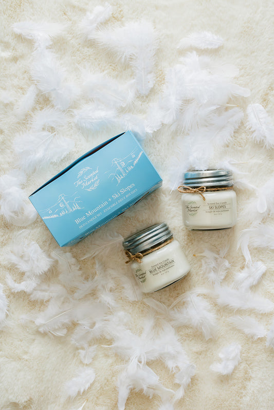 Blue Mountain Candle Gift Set