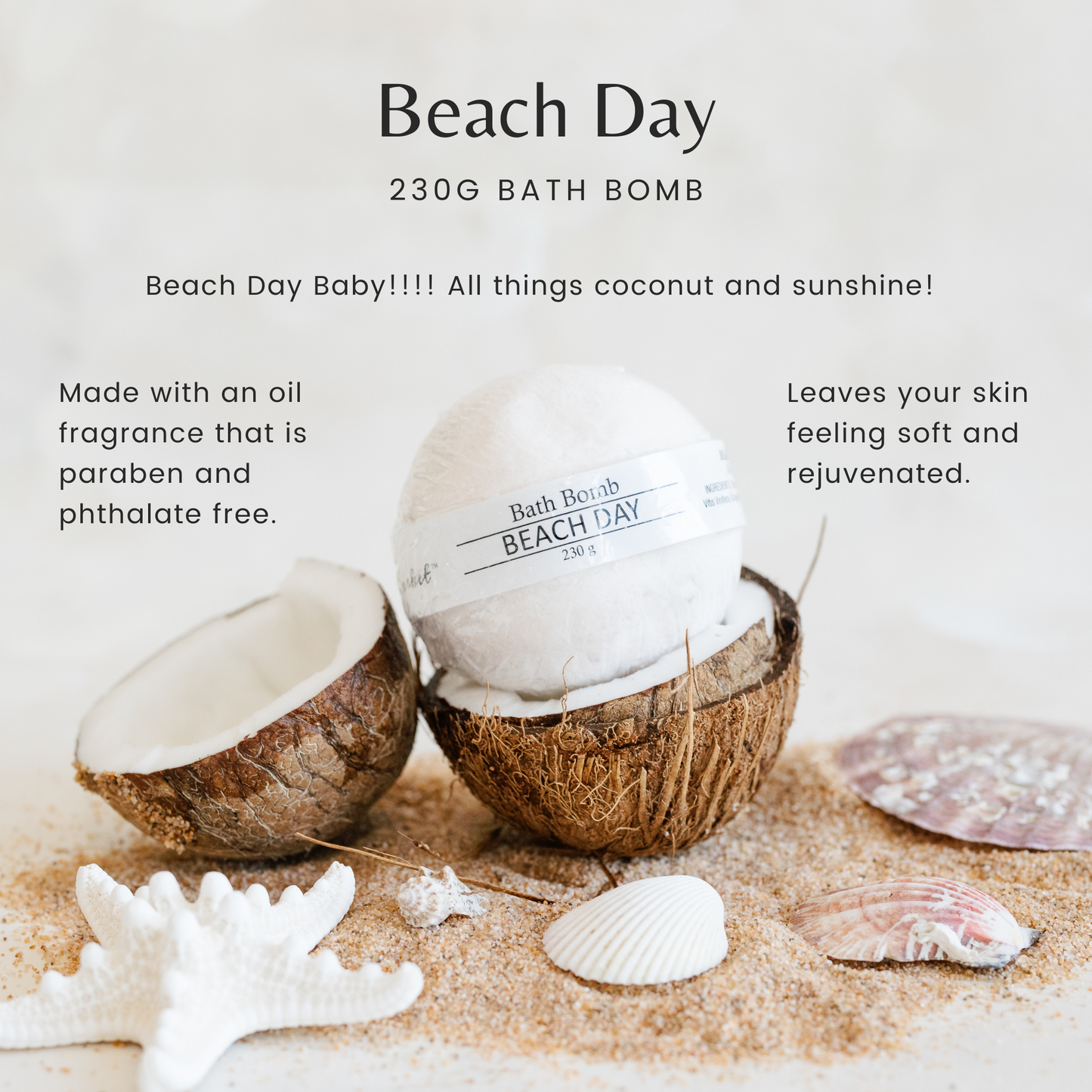 BEACH DAY Bath Bomb