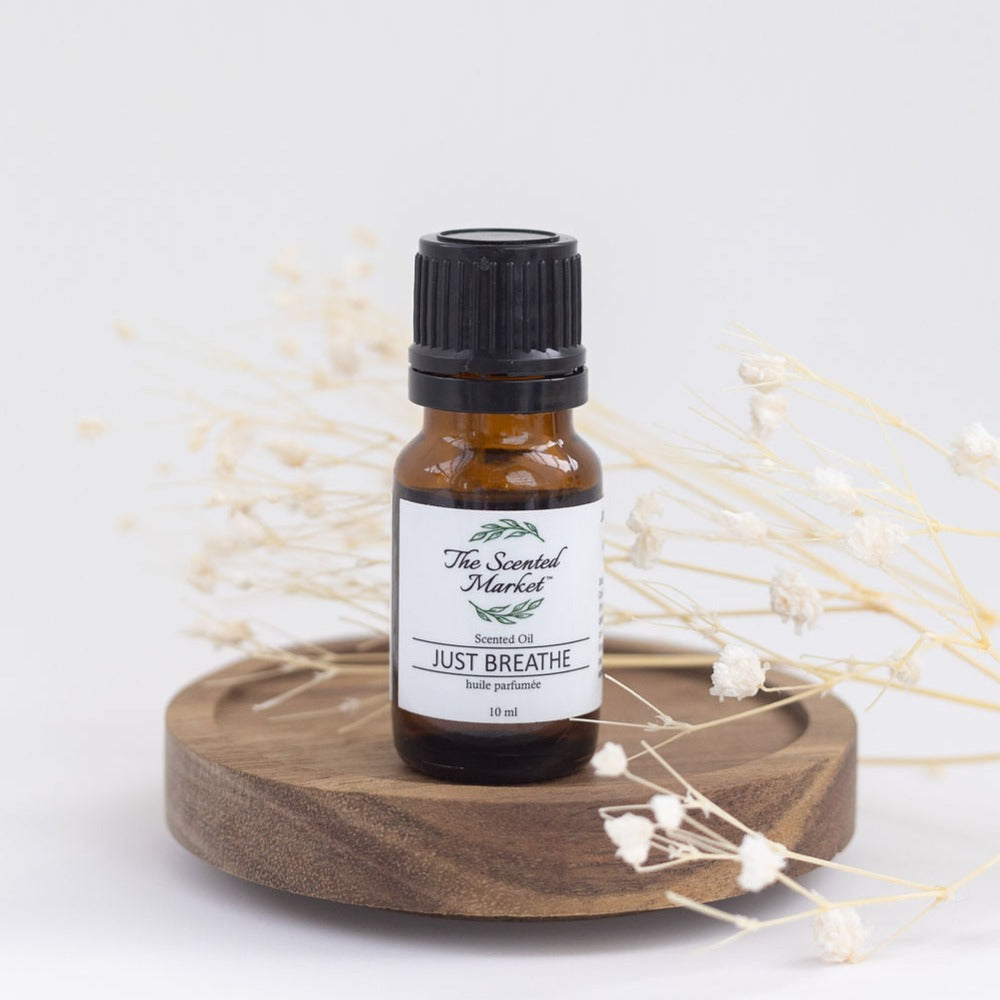 JUST BREATHE Oil Fragrance – Long-Lasting, Scented Oils for Home and Personal Use