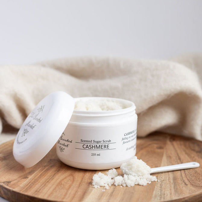 Cashmere Scented Sugar Scrub: Exfoliating Body Scrub for Soft, Smooth Skin
