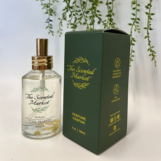 Cool Quartz Luxury Perfume – Warm, Deep & Passionate Scent with Gold Leaf Flecks