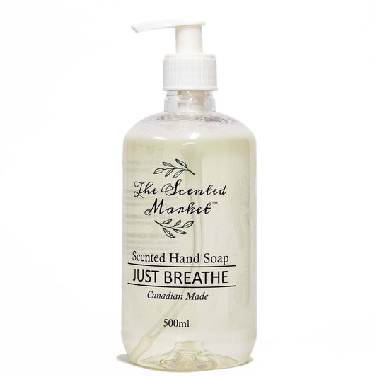 Just Breathe Scented Hand Soap – Refreshing, Moisturizing, and Invigorating