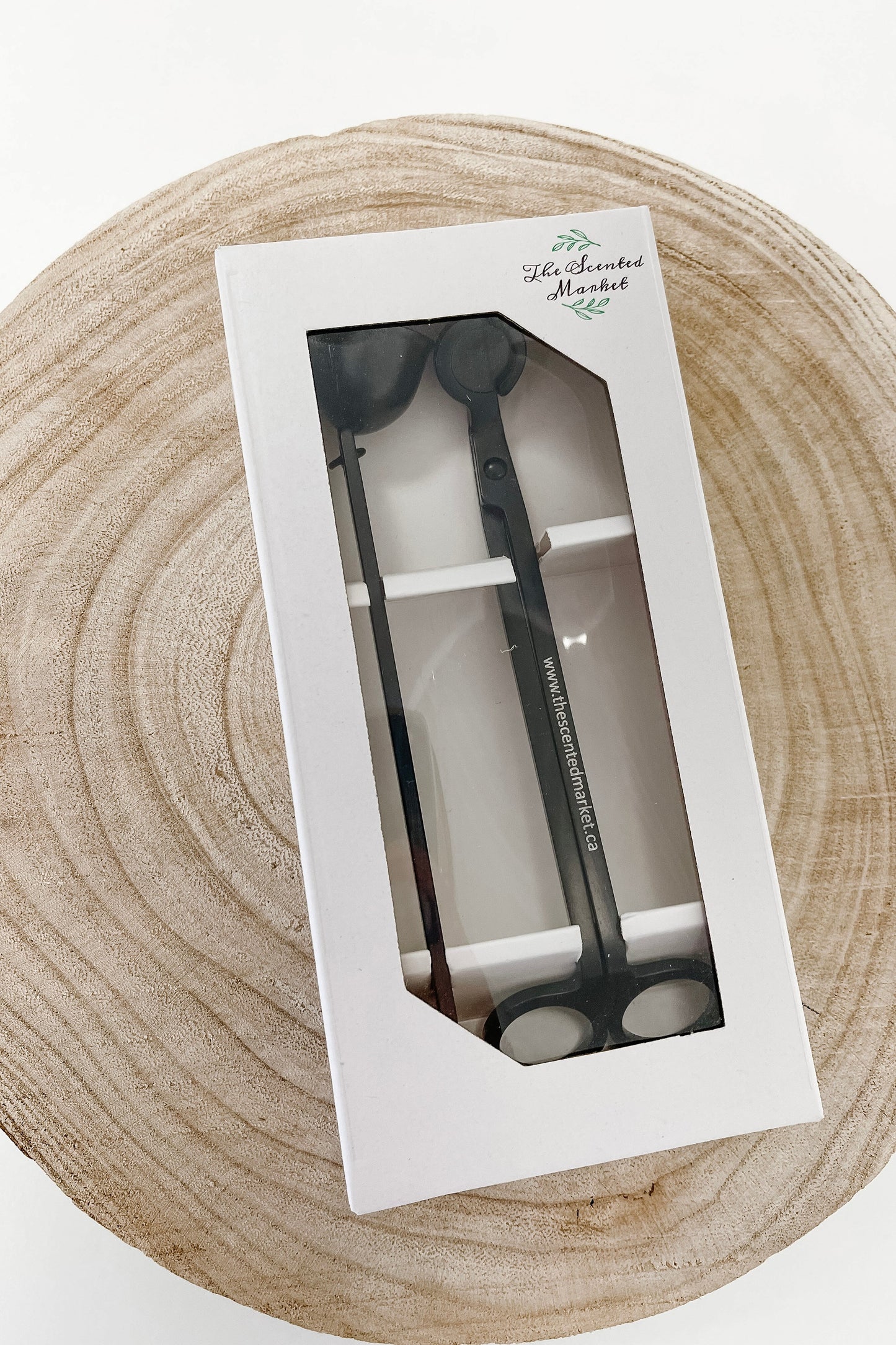 Candle Care Tool Set – Wick Trimmer & Snuffer for Clean Soy Candle Burning