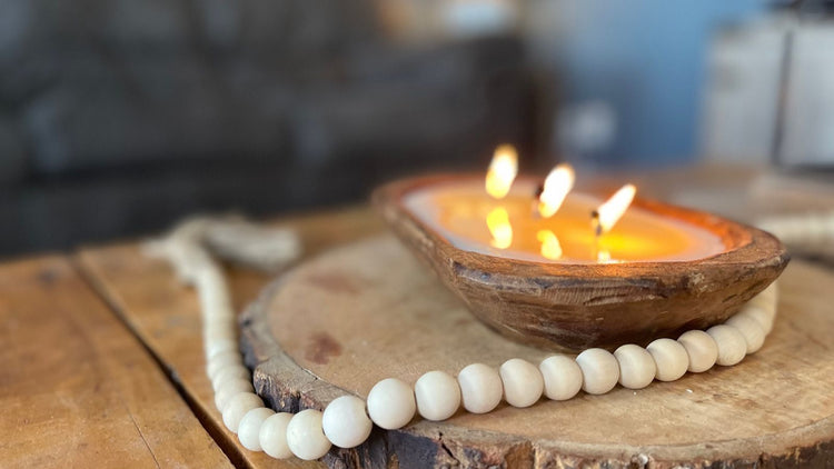 Dough Bowl Candles