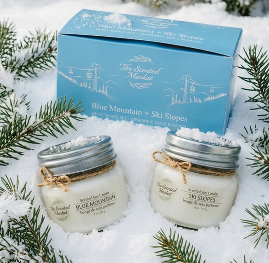 Blue Mountain Candle Gift Set