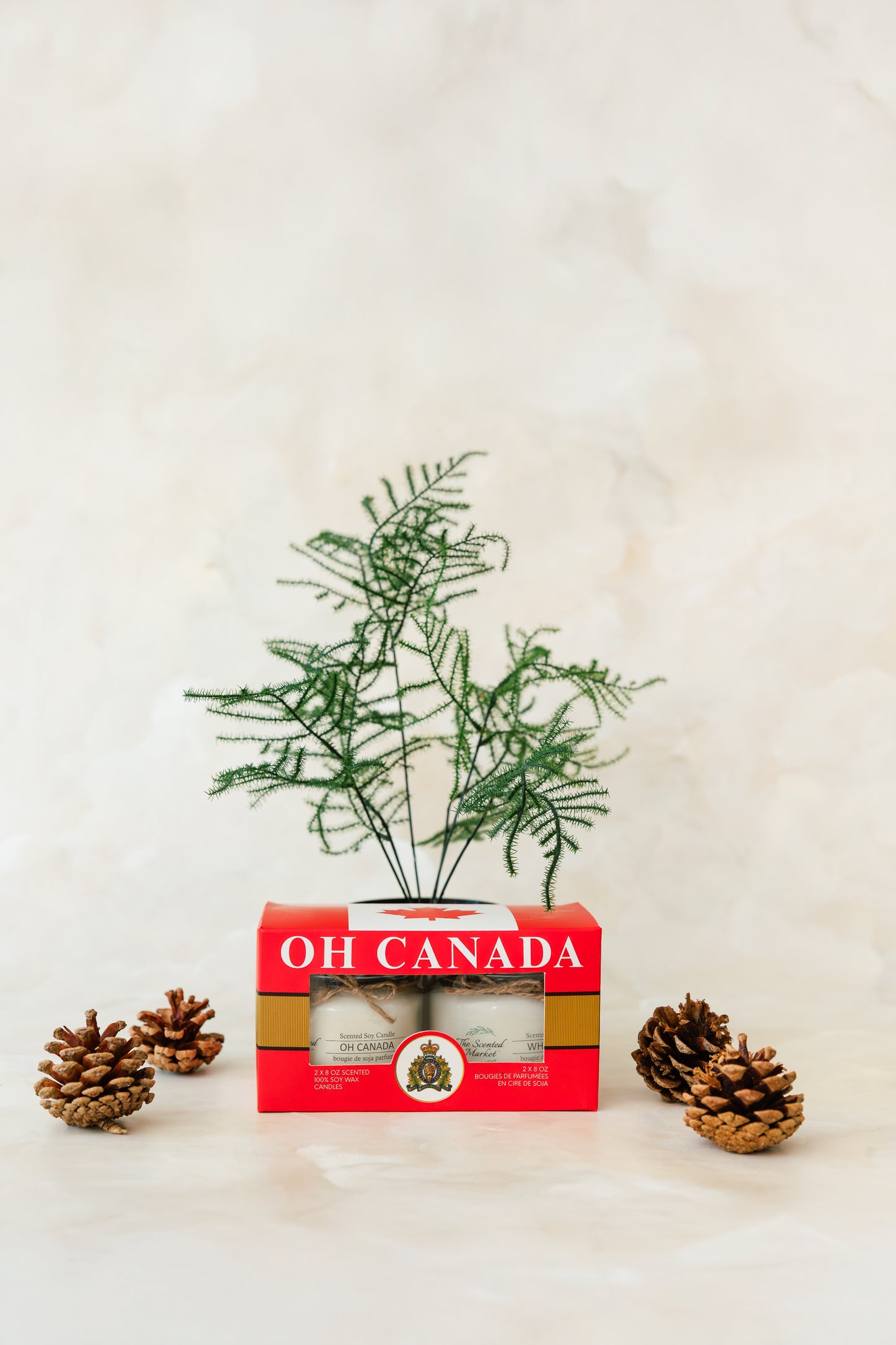 RCMP Candle Gift Set of 2 Soy Candles