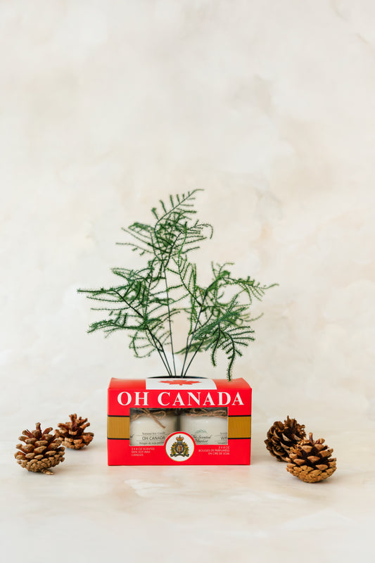 RCMP Candle Gift Set of 2 Soy Candles