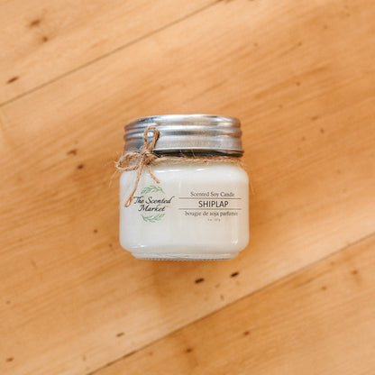 SHIPLAP Soy Wax Candle 8 oz