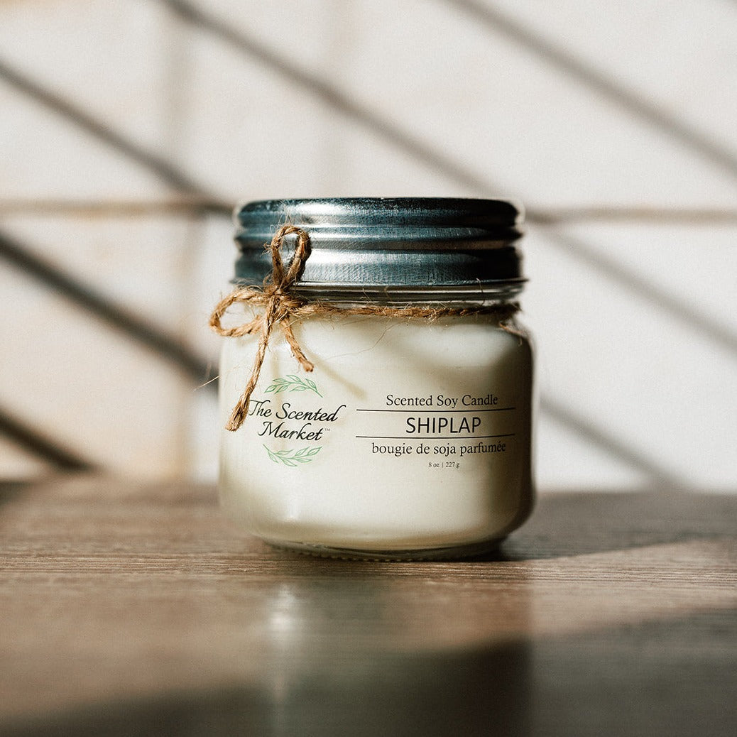 SHIPLAP Soy Wax Candle 8 oz