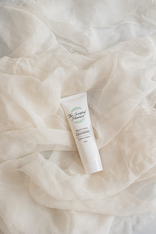 Cashmere Travel Size Hand Lotion: Lightweight Hydration