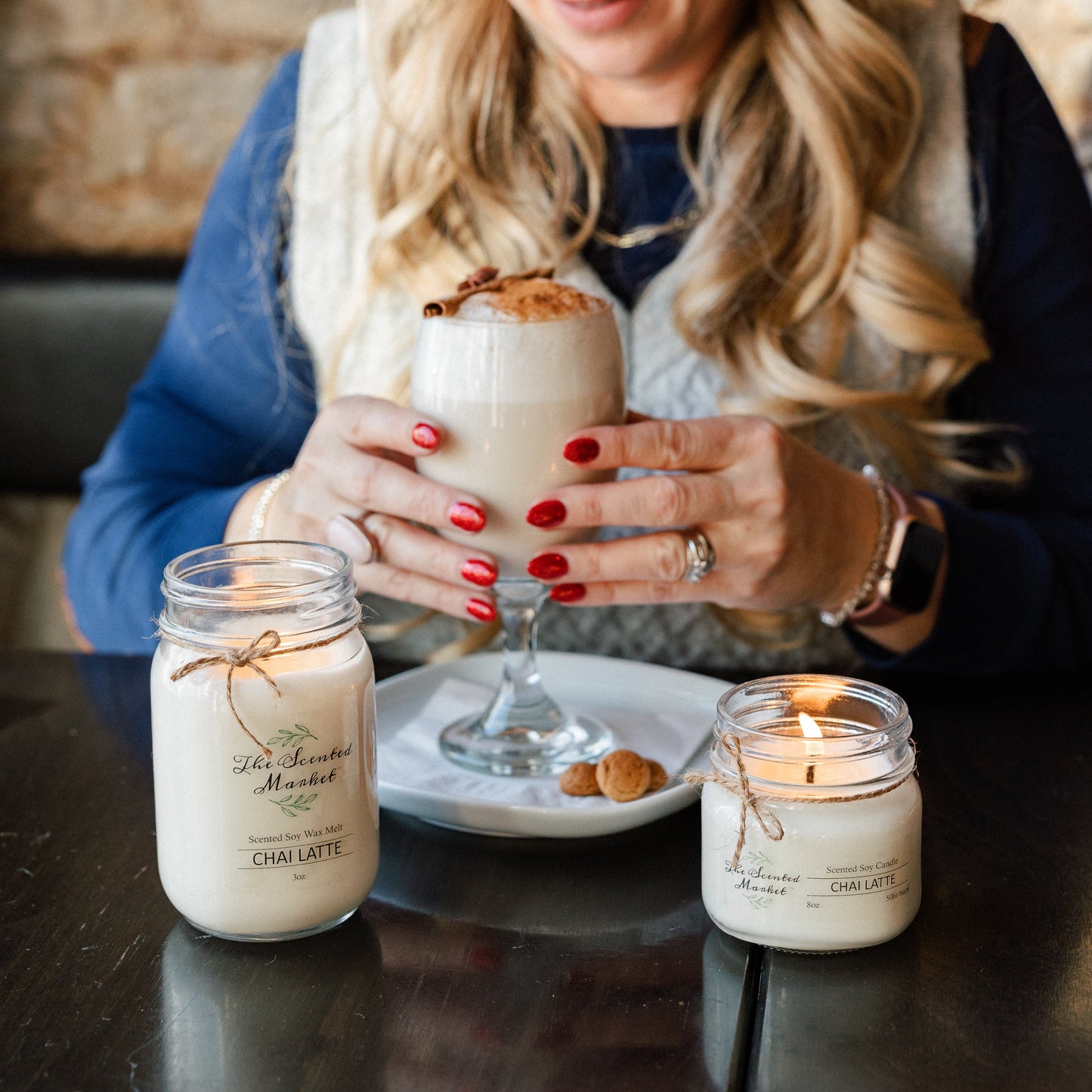 CHAI LATTE Soy Wax Candle 16 oz