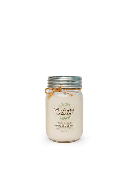 CITRUS SUNSHINE Soy Wax Candle 16oz