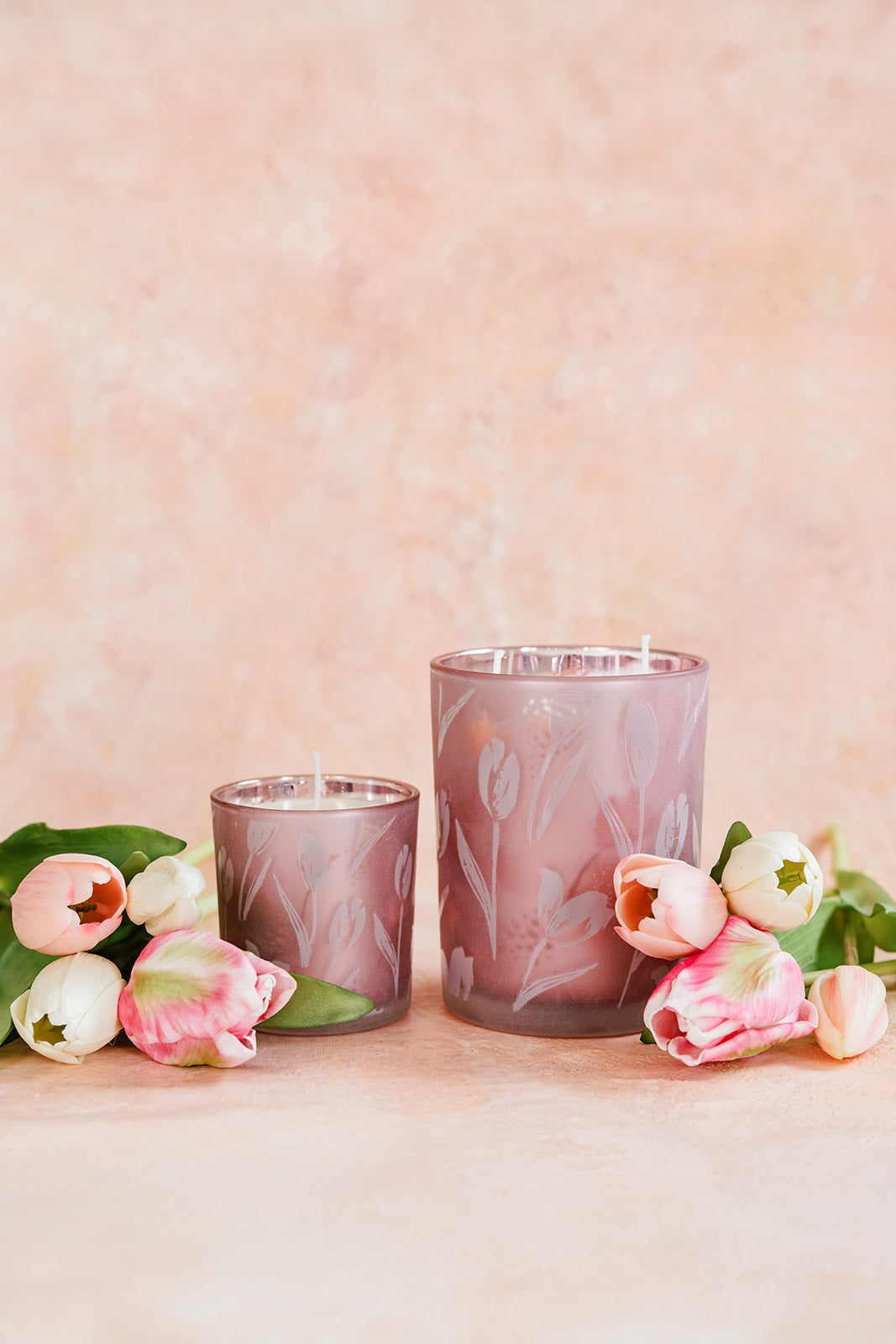 Tulip 1 Wick Soy Wax Candle - Small 8 oz