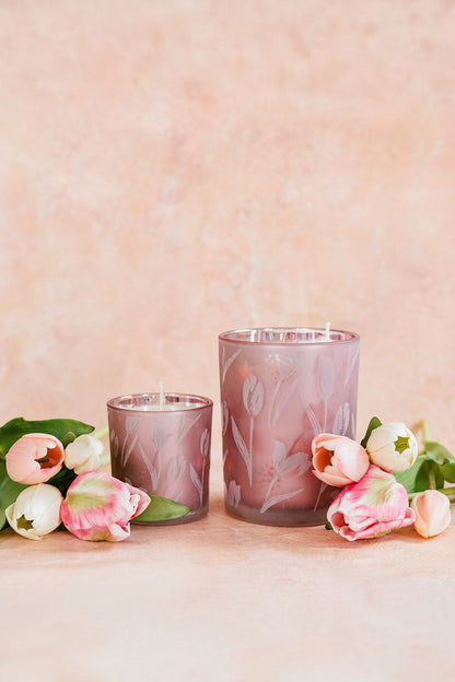 Tulip 2 Wick Soy Wax Candle - Large 28 oz