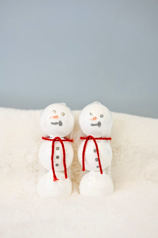 Stacking Snowman Bath Bombs