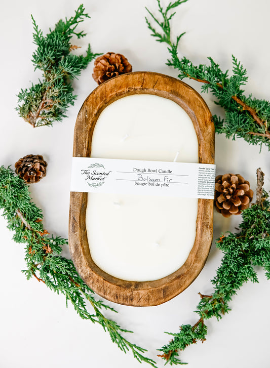 Brown Dough Bowl Oval - BALSAM FIR