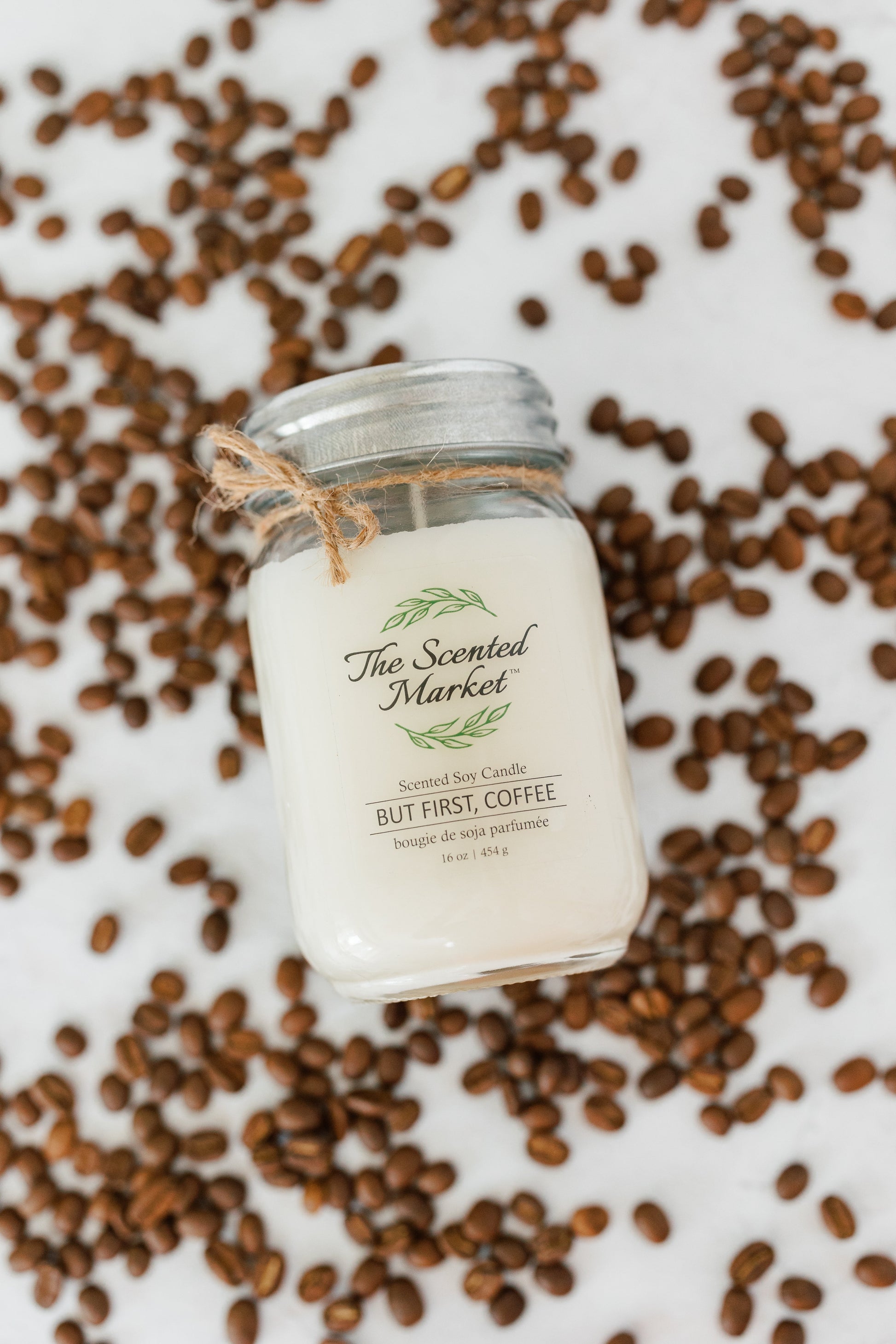 BUT FIRST, COFFEE Soy Wax Candle 16 oz - The Scented Market  Candles   