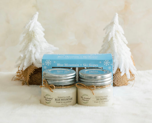 Blue Mountain Candle Gift Set