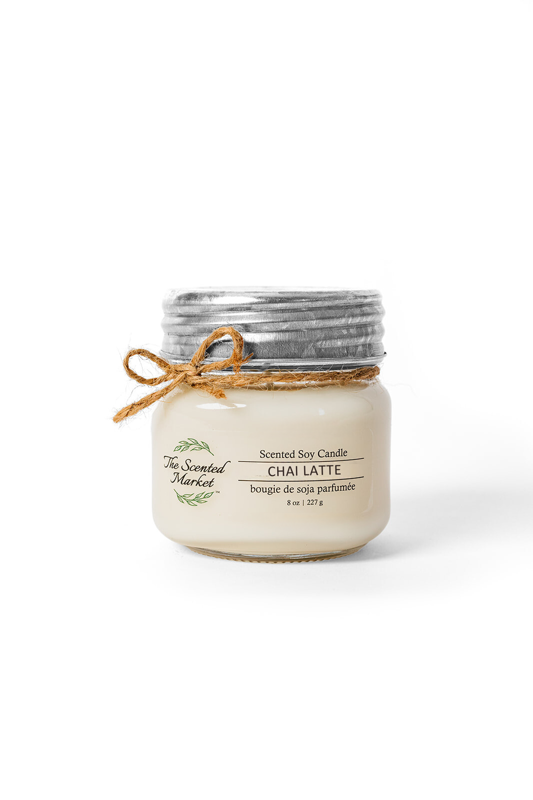 CHAI LATTE Soy Wax Candle 8 oz - The Scented Market  Candles   