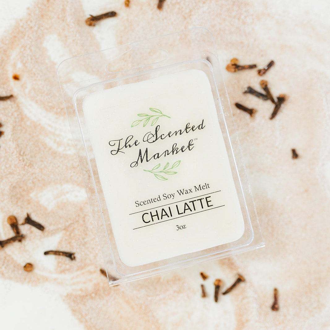 CHAI LATTE Soy Wax Melt - The Scented Market  Wax Tarts   