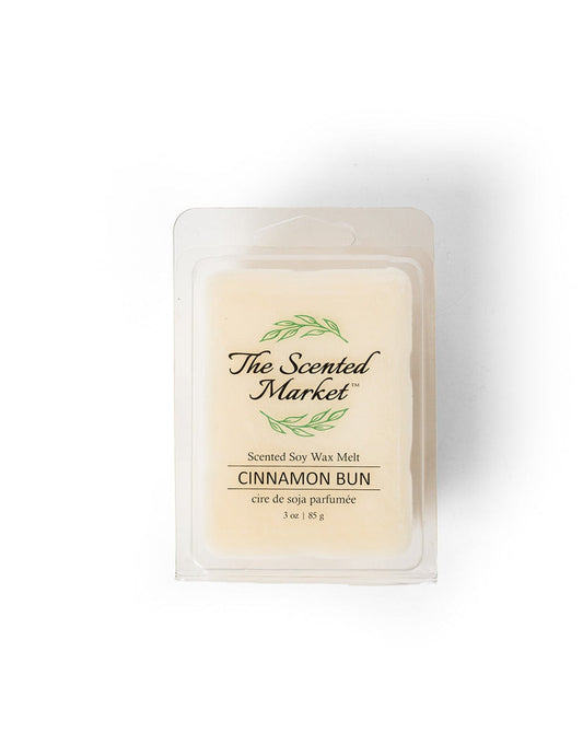 CINNAMON BUN Soy Wax Melt - The Scented Market  Wax Tarts   