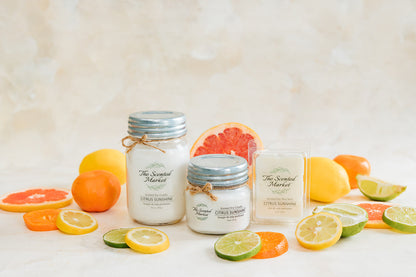 CITRUS SUNSHINE Soy Wax Candle 8oz