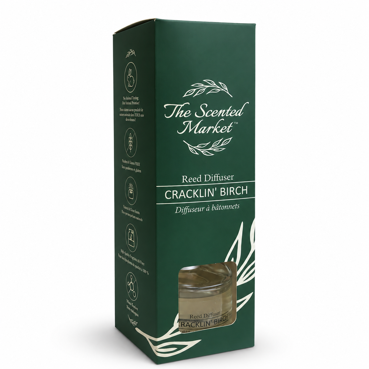 CRACKLIN' BIRCH Reed Diffuser – Long-Lasting Relaxing Room Fragrance
