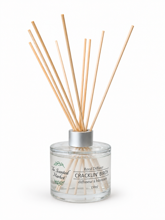 CRACKLIN' BIRCH Reed Diffuser – Long-Lasting Relaxing Room Fragrance