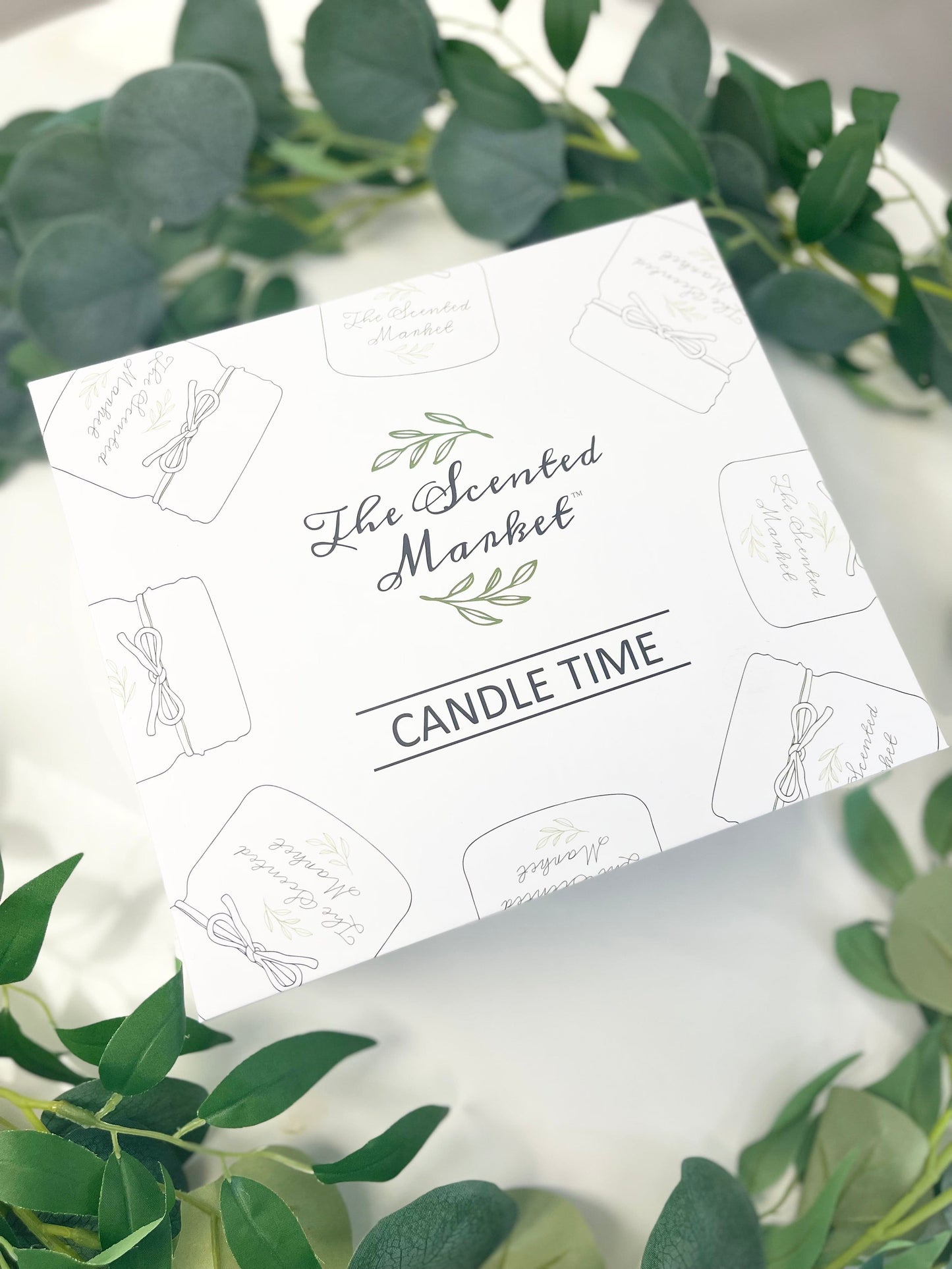 Candle Time Gift Box – 4 Scented Soy Candles - The Scented Market  Candles   