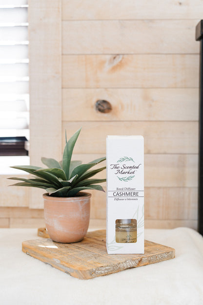 Cashmere Reed Diffuser – Long-Lasting Room Fragrance with a Soft, Cozy Scent - The Scented Market  Home Fragrances   