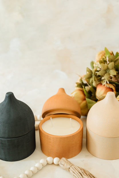 Clay Collection - CLAY Soy Wax Candle - The Scented Market  Candles   