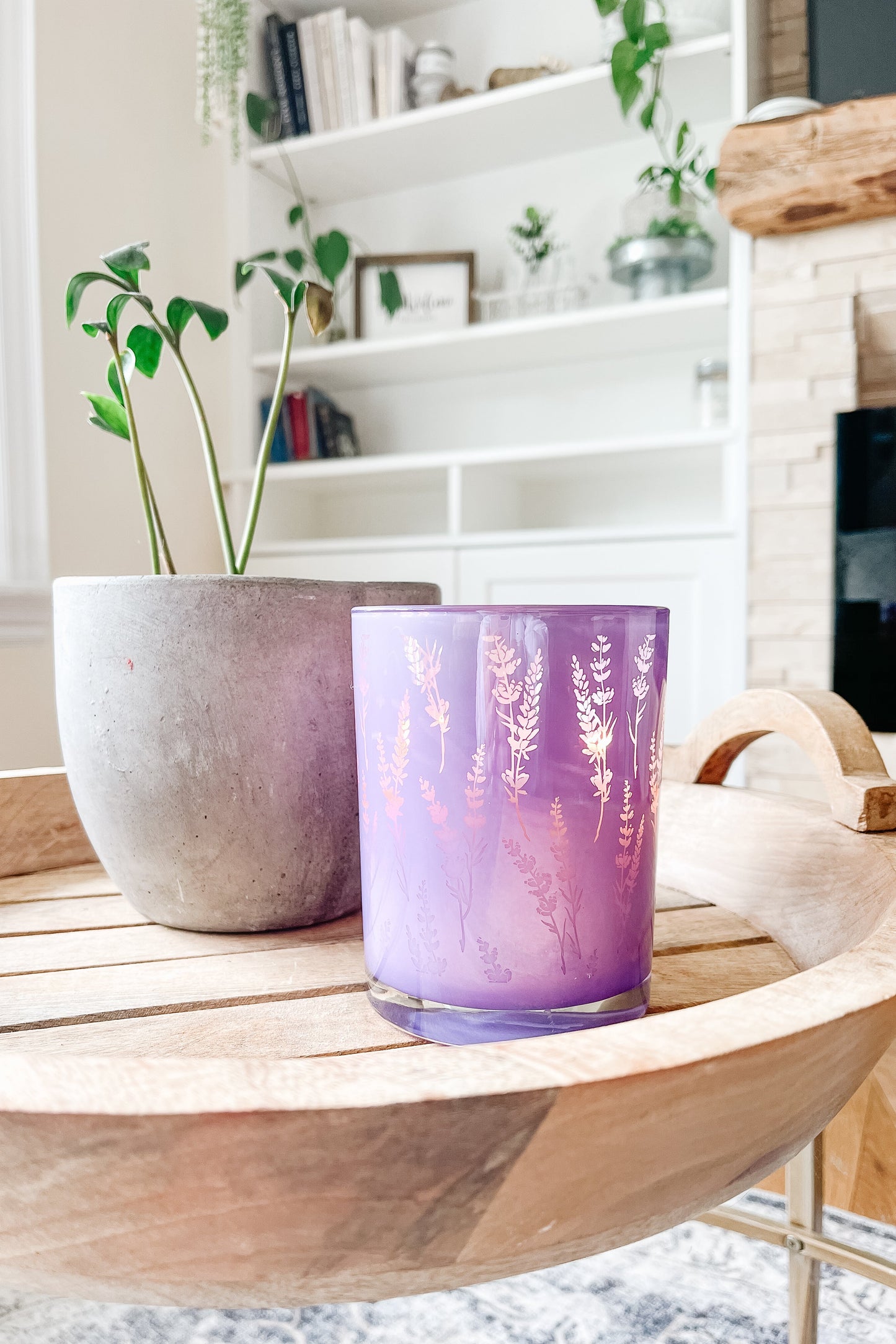 Lavender Vessel Candle 2 wick