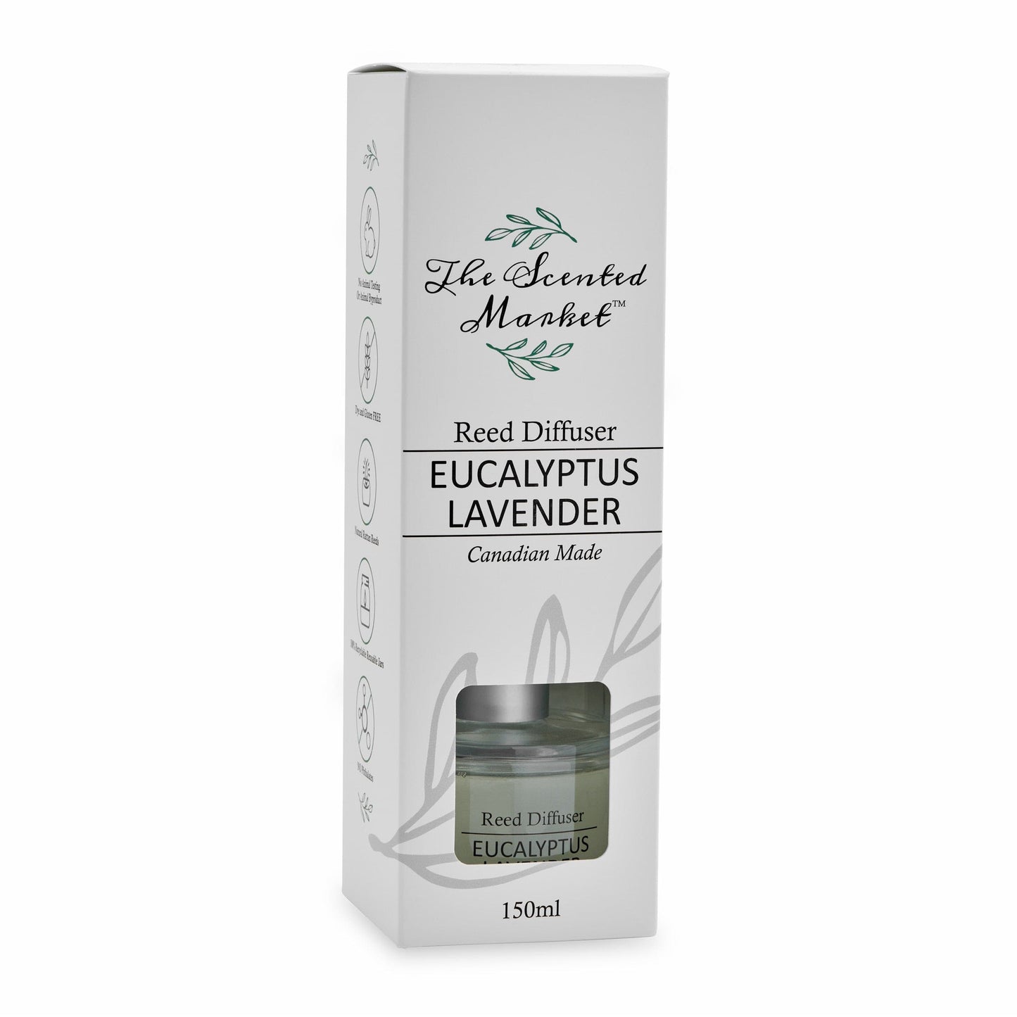 Eucalyptus Lavender Reed Diffuser – Long-Lasting Relaxing Room Fragrance - The Scented Market  Home Fragrances   