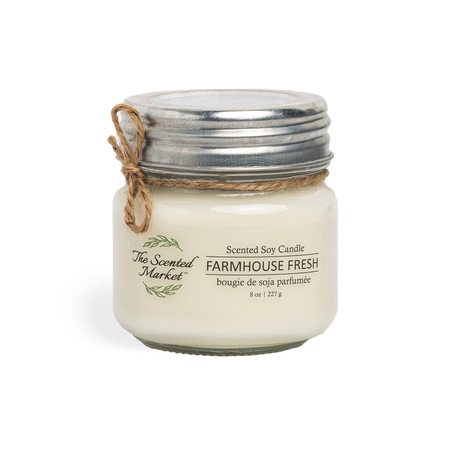 FARMHOUSE FRESH Soy Wax Candle 8 oz - The Scented Market  Candles   