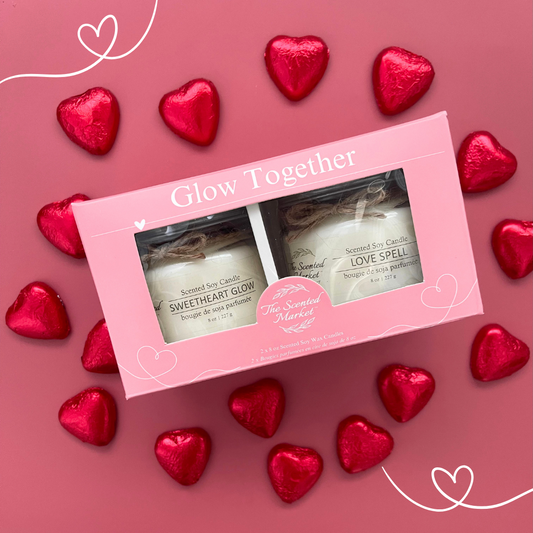 Glow Together Candle Set – Sweetheart Glow & Love Spell