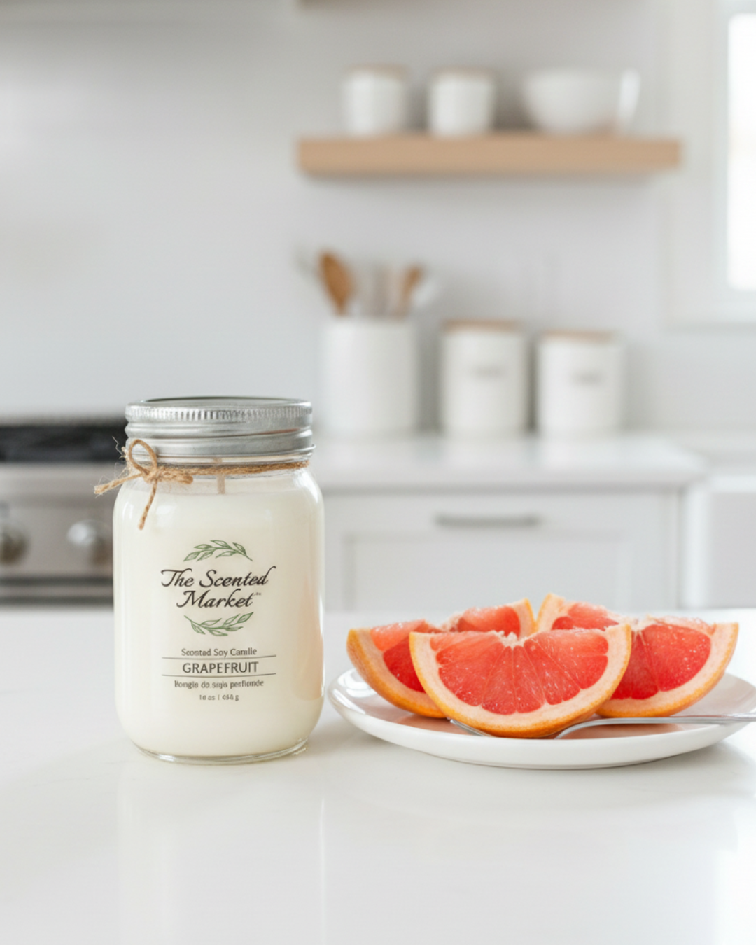 GRAPEFRUIT Soy Wax Candle 16oz