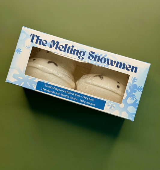 Melting Snow Men 2 Pack