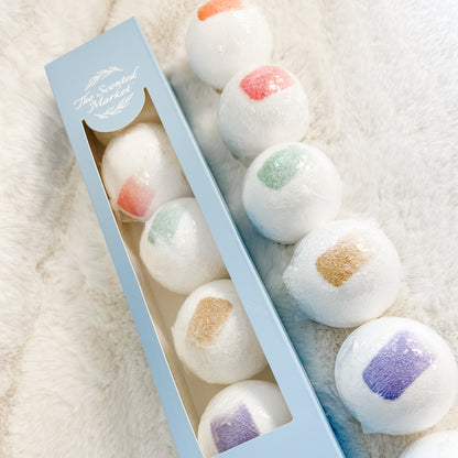 Winter Bath Bomb Box - 7 Pack