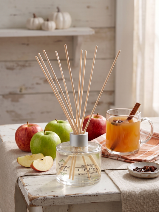 IT'S FALL Y'ALL Reed Diffuser – Long-Lasting Relaxing Room Fragrance