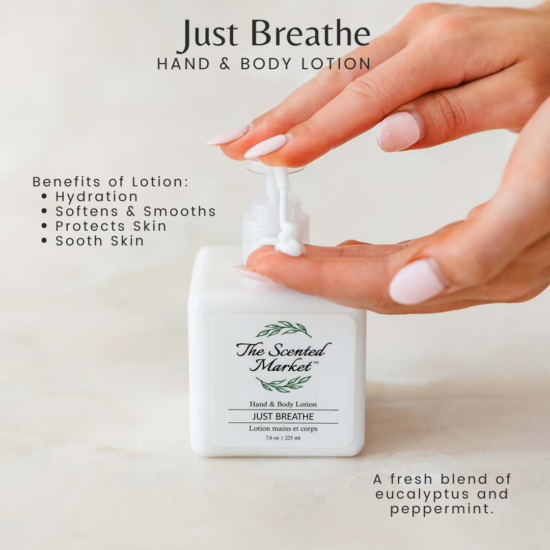 Just Breathe Hand and Body Lotion – Refreshing and Hydrating