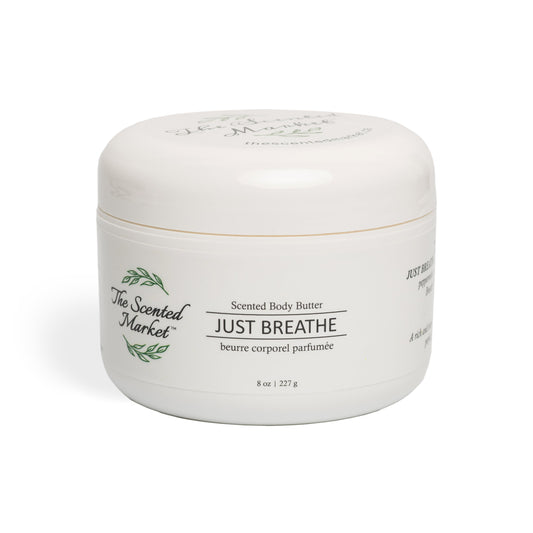 JUST BREATHE Scented Body Butter - The Scented Market  Lotion & Moisturizer   