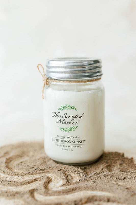 LAKE HURON SUNSET Soy Wax Candle 16 oz