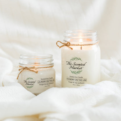 LAUNDRY ON THE LINE Soy Wax Candle 16 oz