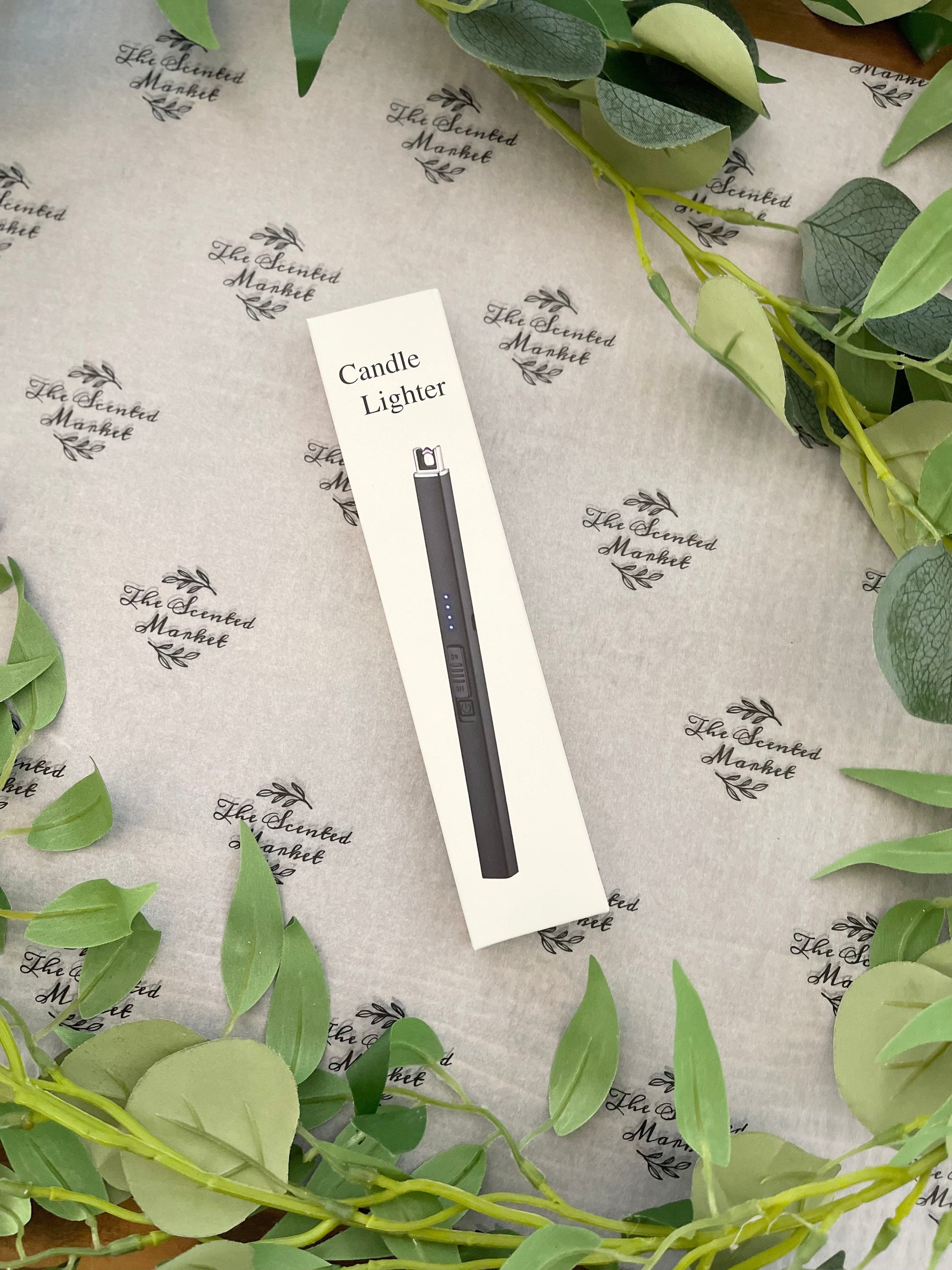 LIGHTER - USB Rechargeable Black - The Scented Market  Lighters & Matches   
