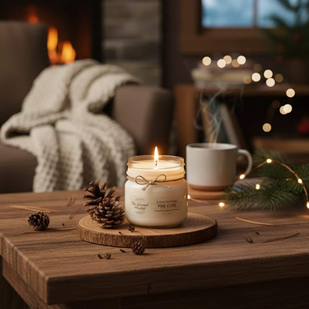 PINE CONE - Scent of the Month November - The Scented Market  Candles   